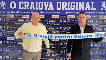 OFICIAL | Flavius Stoican, noul antrenor al FC U Craiova. Contract până la finalul sezonului