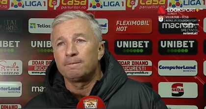 VIDEO | Petrescu e mulţumit: "Scorul e aspru. Dinamo nu va retrograda!". Săgeata spre Şumudică şi ce spune despre meciurile naţionalei şi lupta la titlu: "Play-off-ul omoară CFR-ul!"