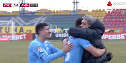 VIDEO | Denis Ciobotariu, primul gol pentru echipa tatălui său. Cum a ales să celebreze