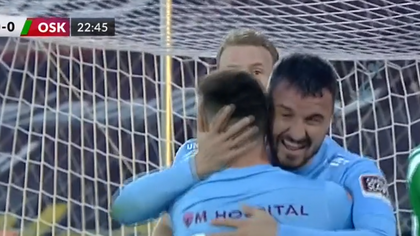 VIDEO ǀ Cel mai frumos cadou. Budescu, primul gol pentru FC Voluntari, în ziua în care a împlinit 33 de ani