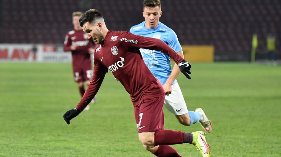 VIDEO | CFR Cluj s-a impus la limită în deplasarea de la Voluntari! Ardelenii au acum 14 puncte avans de FCSB