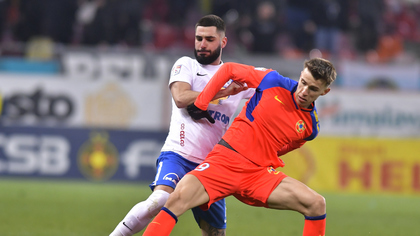 VIDEO | FCSB – Farul 2-0. Edjouma şi Popescu decid un meci frumos, dar şi controversat. Roş-albaştrii revin la şapte puncte în spatele CFR-ului