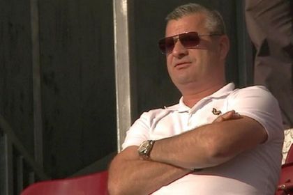 Gest rar făcut de Neluţu Varga la CFR Cluj! Patronul ”feroviarilor” a intrat în vestiar