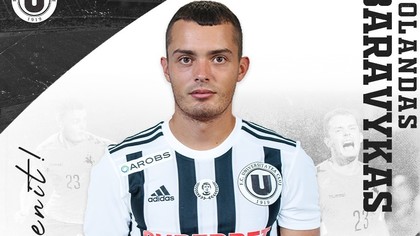 ”U” Cluj a reuşit al cincilea transfer al verii! Internaţionalul lituanian Rolandas Baravykas a semnat
