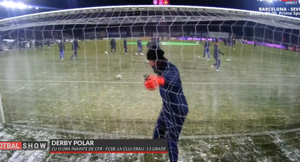 VIDEO EXCLUSIV | Derby polar în Gruia! CFR Cluj - FCSB va începe de la -9 grade şi se va termina la -13! Pe cine vede favorită Răducioiu
