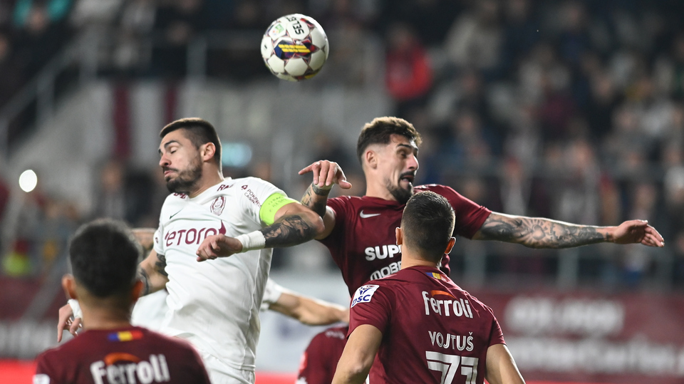 Cine va arbitra meciul Hermannstadt - CFR Cluj