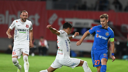 VIDEO | FCSB se chinuie în restanţa cu Hermannstadt şi dă semne că pierde turaţia