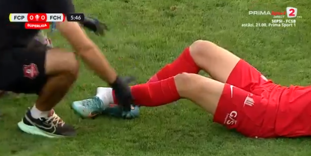 VIDEO | Imagini cu un puternic impact emoţional! Dragoş Iancu a suferit o accidentare horror! Ţicu a văzut roşu direct