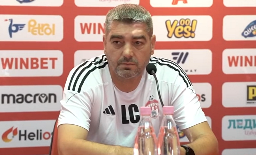 VIDEO | Liviu Ciobotariu, dezamăgit după partida cu Farul. "Avem o formă slabă"