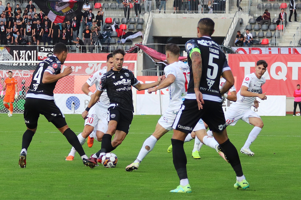 FC Hermannstadt a obținut victoria în duelul cu CFR Cluj și urcă pe locul 4  în