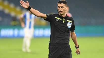 Marcel Bîrsan arbitrează meciul Poli Iaşi - UTA Arad, programat vineri, de la ora 19:00, pe Prima Sport 2