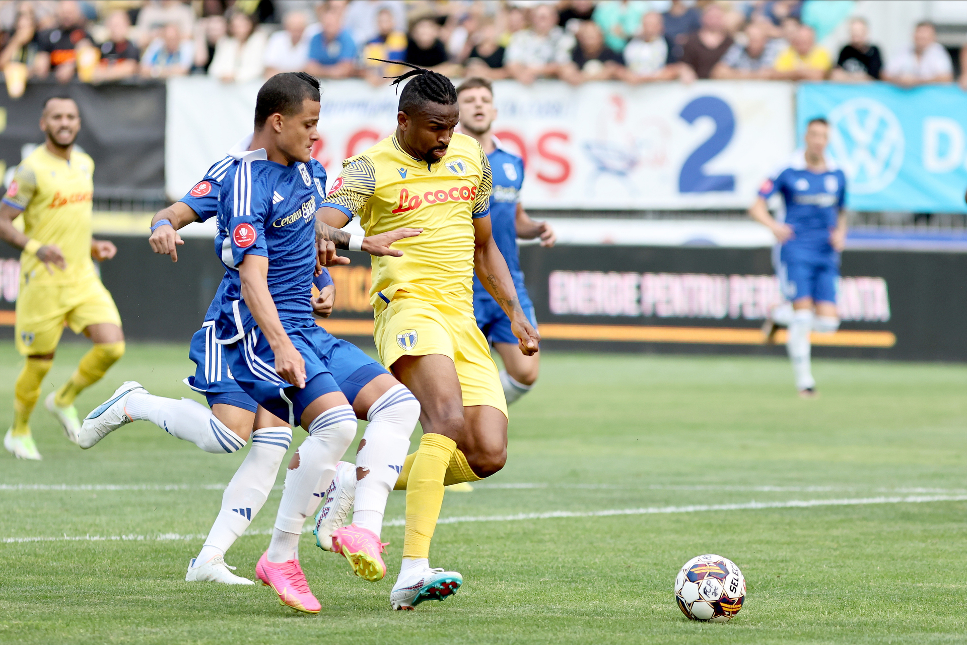 U Cluj - FC Hermannstadt 1-0, în etapa a 13-a din SuperLiga. ”Șepcile  roșii”, a 5-lea meci fără înfrângere. Cum arată clasamentul. Video 