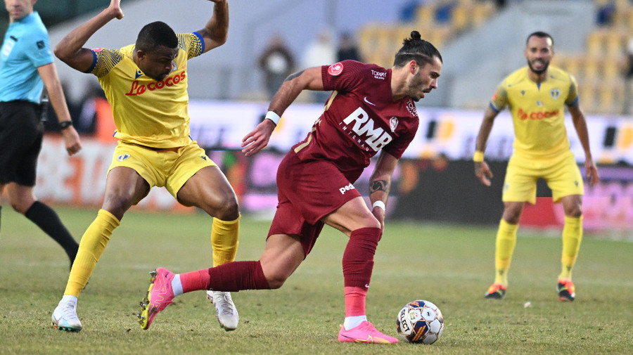 VIDEO | Petrolul - CFR Cluj 1-2. Providenţialul Deac aduce victoria în minutul 90+4!