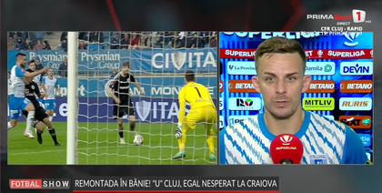 Nicuşor Bancu dă de pământ cu Radu Petrescu: "Mă aşteptam să îmi dea şi roşu. Eu nu l-am faultat pe ăla şi îmi dă galben!"