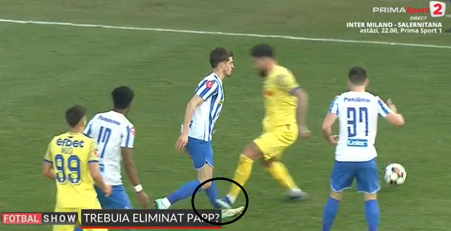 EXCLUSIV VIDEO | Verdict clar după intrarea horror din partida de Superliga. ”Nu ştiu ce mai e de discutat aici, nu îl înţeleg pe Mladinovici”