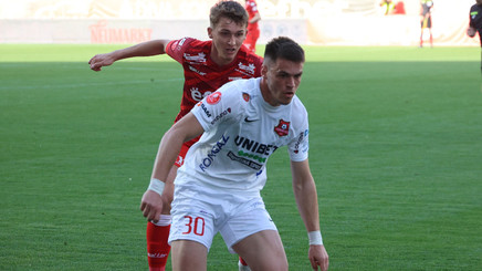 VIDEO | UTA Arad - Hermannstadt 1-3. Paraschiv a marcat un ”hattrick” formaţiei lui Mircea Rednic