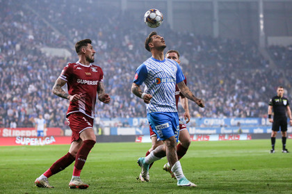 Cine va arbitra partida, de luni, din play-off-ul Superligii, Rapid - Universitatea Craiova