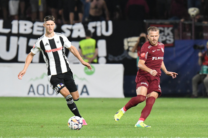 VIDEO | CFR Cluj - ”U” Cluj 2-3. ”Şepcil roşii” îşi bat marea rivală după 9 ani! Duel de senzaţie în Gruia