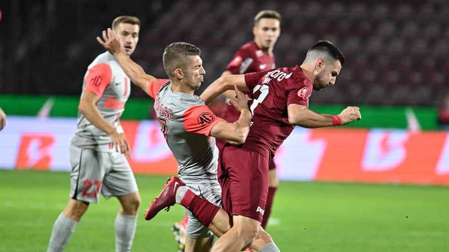 VIDEO | CFR Cluj - FCSB 2-2. Campioana şi-a respectat blazonul pe final şi a salvat remiza