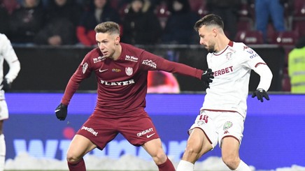 VIDEO | CFR Cluj - Rapid 1-1! Final nebun de meci în Gruia