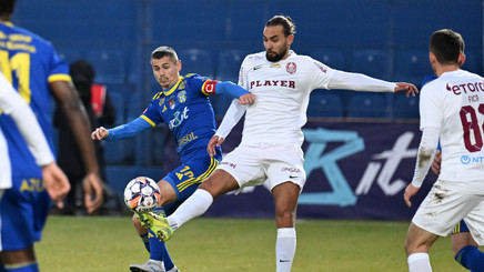 VIDEO | Unirea Slobozia - CFR Cluj 1-1. Situaţie tot mai complicată pentru ardeleni