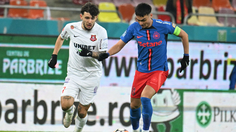 FCSB - Hermannstadt 0-1, în direct la Prima Sport 1. Chiţu deschide scorul