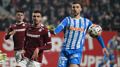VIDEO | Rapid - Universitatea Craiova 1-0. Şumudică se impune în duelul cu Gâlcă