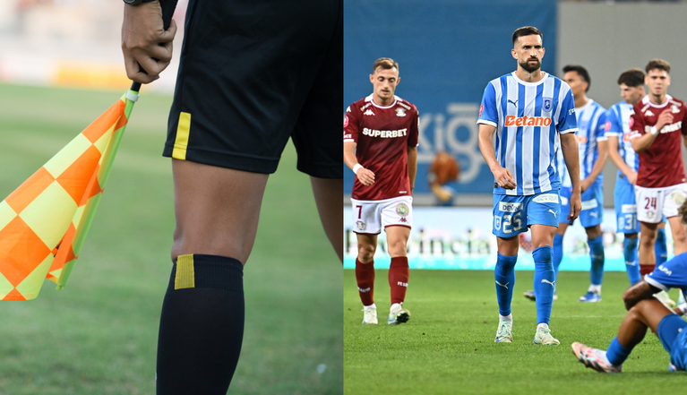 Cine va arbitra derby-ul etapei din Superliga, Rapid - Universitatea Craiova! Alegere interesantă 