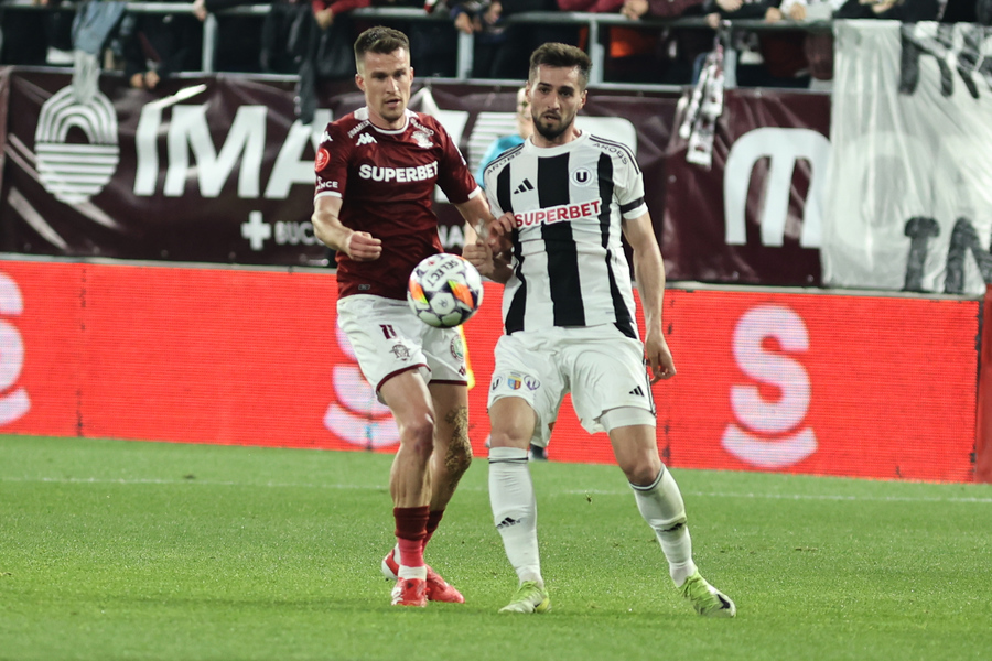 VIDEO | Rapid - Universitatea Cluj 0-2. Giuleştenii au părut afectaţi din cauza decesului lui Boupendza