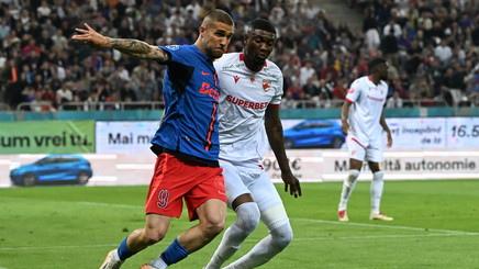 VIDEO | FCSB - Dinamo 3-1, în direct pe Prima Sport 1 şi PrimaPlay.ro. Selmani reduce diferenţa din penalty