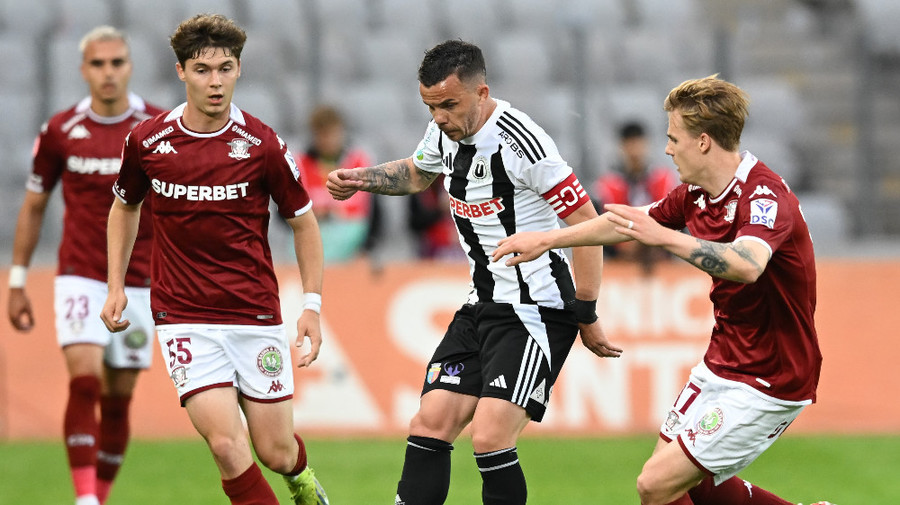 VIDEO | ”U” Cluj - Rapid 2-2. Ambele echipe termină play-off-ul spectaculos