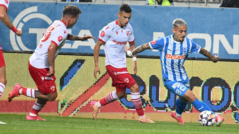 VIDEO | Universitatea Craiova - Dinamo 1-1, în direct pe Prima Sport 1 şi PrimaPlay.ro. Barbu egalează în startul reprizei secunde