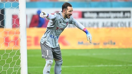 Eduard Pap a revenit în Superliga! Portarul a debutat deja la noua echipă