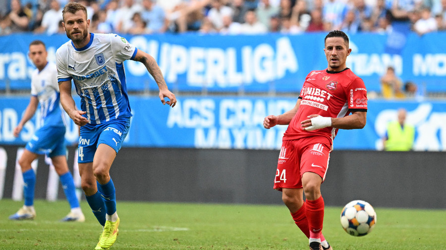 VIDEO | Universitatea Craiova – Hermannstadt 1-0. Oltenii îşi continuă startul de sezon perfect
