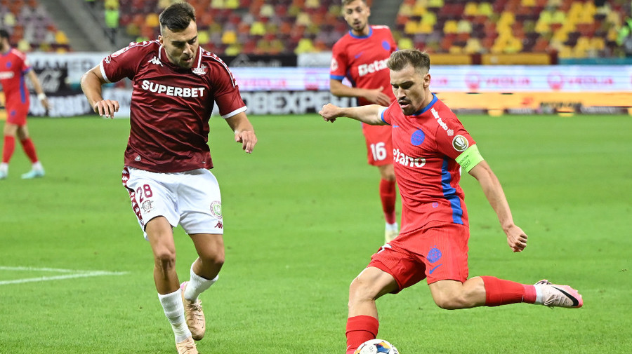 VIDEO | Rapid – FCSB 2-2. Remontada de senzaţie a giuleştenilor