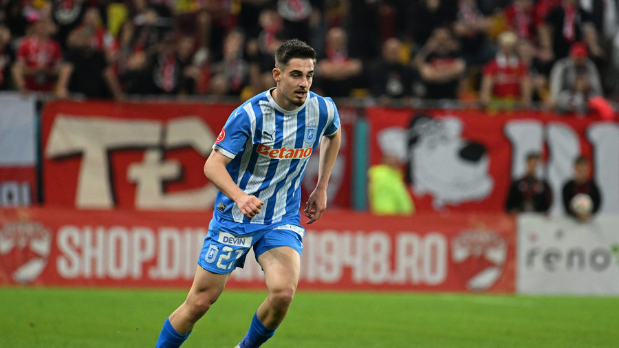 David Barbu a fost cedat de Universitatea Craiova la o altă echipă din SuperLiga