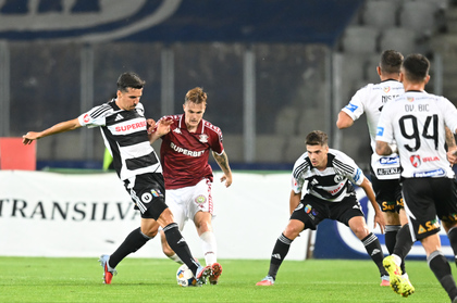 VIDEO | "U" Cluj - Rapid 0-0! Remiză albă în derby-ul etapei 