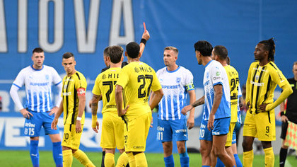 Nicuşor Bancu ratează meciul cu FCSB! Ce suspendare a primit căpitanul Universităţii Craiova pentru eliminarea din meciul cu Dinamo