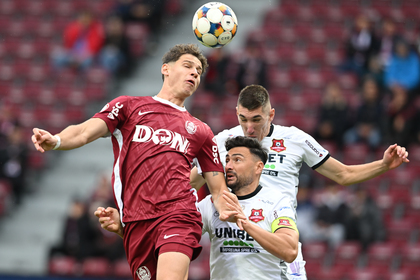 VIDEO | CFR Cluj - Hermannstadt 2-1. Feroviarii se repun pe şine
