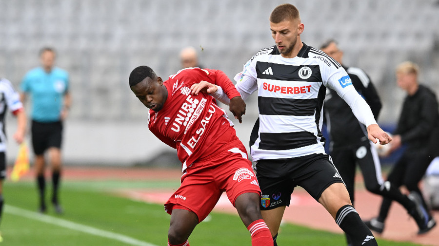 VIDEO | ”U” Cluj - FC Botoşani 0-2. Liderul surpriză adânceşte şi mai tare criza ”şepcilor roşii”