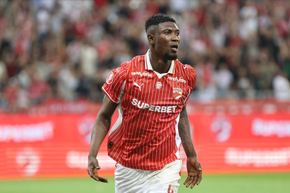 Kennedy Boateng, critic după egalul cu FC Argeş: „Când nu te focusezi la maxim, primeşti astfel de goluri”