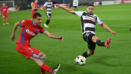 VIDEO | ”U” Cluj – FCSB 0-2. Campioana se trezeşte pe final de tur
