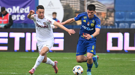 VIDEO | Unirea Slobozia – CFR Cluj 0-1. Era Daniel Pancu începe promiţător