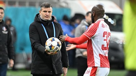 VIDEO | Laszlo Balint, cu capul în pământ după înfrângerea cu Dinamo: „Dezmăgiţi, la începutul unei săptămâni foarte grele pentru noi”