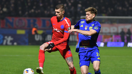 VIDEO | Unirea Slobozia - FCSB 0-2. Puncte extrem de preţioase bifate de campioană