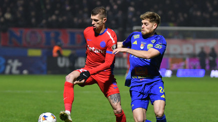 VIDEO | Unirea Slobozia - FCSB, în direct pe Prima Sport 1 şi PrimaPlay.ro! Lixandru deschide scorul