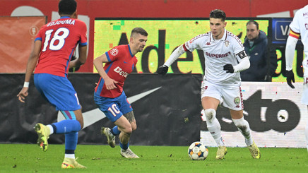 Jandarmii au aplicat sancţiuni contravenţionale de 100.000 de lei la meciul FCSB-Rapid

