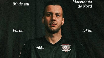 Dejan Iliev, primele cuvinte în tricoul Rapidului: „Atmosfera de aici este cea mai bună în care am jucat vreodată”