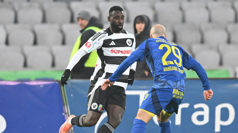 VIDEO | ”U” Cluj – Unirea Slobozia 1-0. ”Şepcile roşii” intră puternic în lupta la play-off