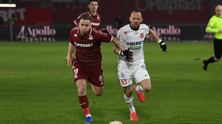VIDEO | Hermannstadt – Rapid 0-3. Giuleştenii preiau şefia Superligii
